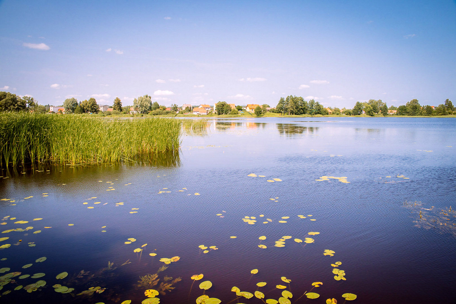 Jezioro Węgój koło wsi o tej samej nazwie, fot. arch. UMWWM