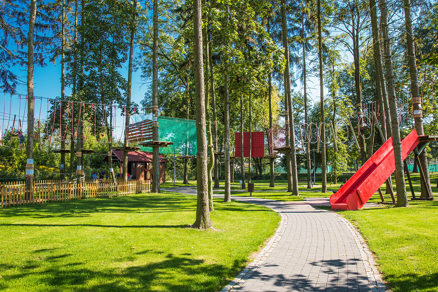 Park Miejski Łazienki Lubawskie w Lubawie, fot. arch. UMWWM
