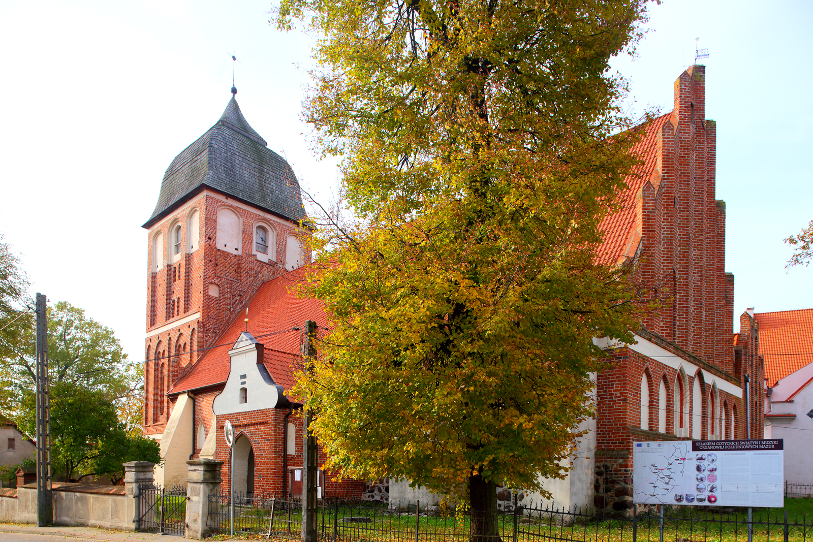Pasym, kościół ewangelicko- augsburski w Pasymiu