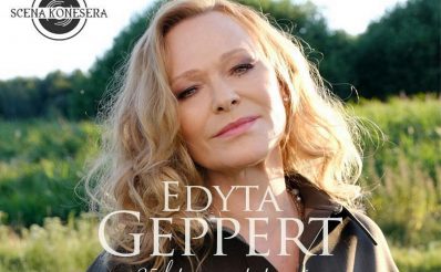 Zdjęcie - plakat na którym widoczna jest artystka, piosenkarka Edyta Gepert