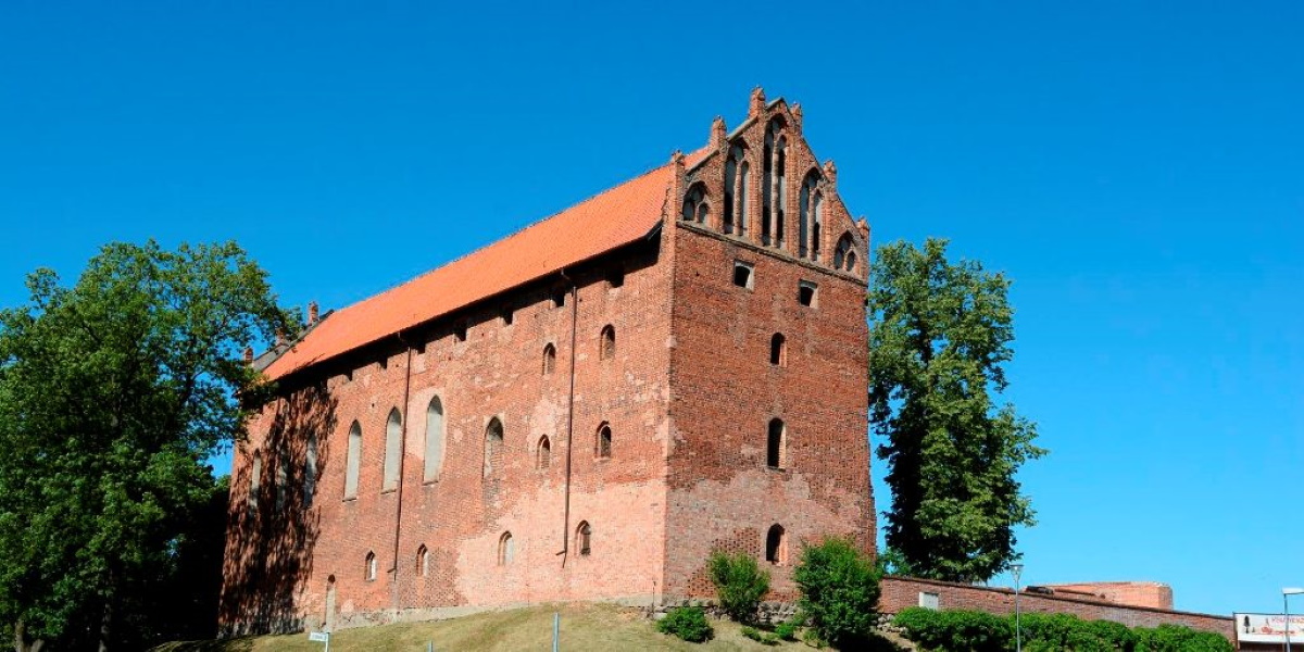 Zamek krzyżacki w Działdowie.
