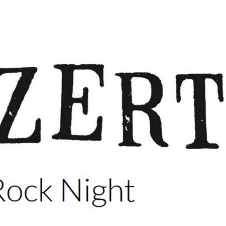 Plakat graficzny zapraszający w dniu do Ełku na coroczną imprezę Ełk Rock Night - Ełk 2021 na której wystąpi zespół Dezerter.