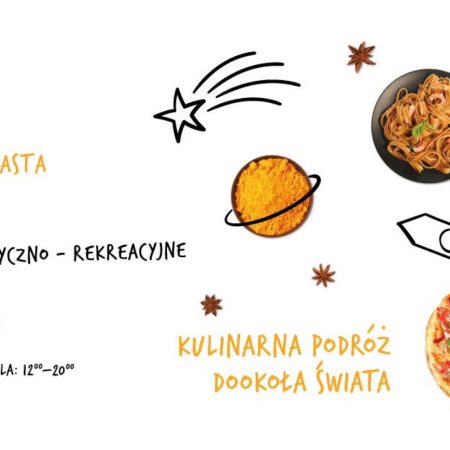 Plakat graficzny zapraszający do Iławy na 4. edycję Festiwalu Smaków Food Trucków - Iława 2021. Na plakacie napisy zapraszające na imprezę oraz zdjęcia pizzy.