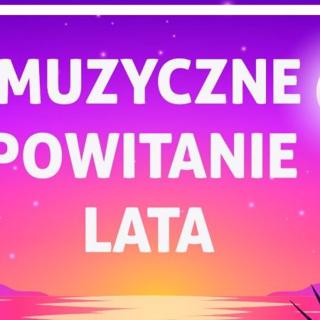 Plakat graficzny zapraszający do Jonkowa na Muzyczne Powitanie Lata Jonkowo 2022.