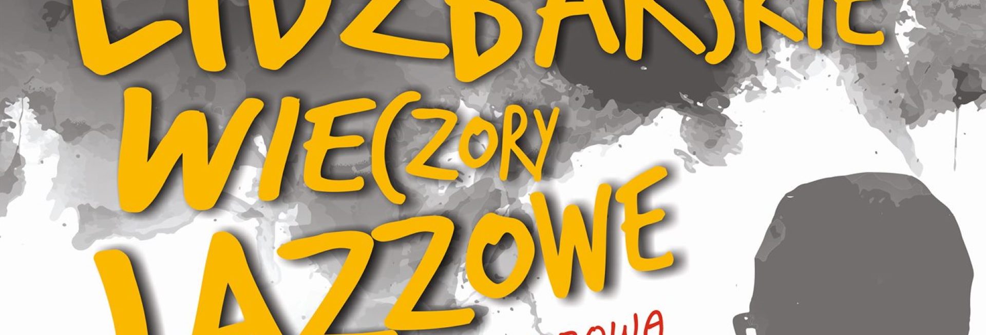 Plakat graficzny zapraszający do Lidzbarka Warmińskiego na kolejną edycję Lidzbarskich Wieczorów Jazzowych Lidzbark Warmiński 2022. 