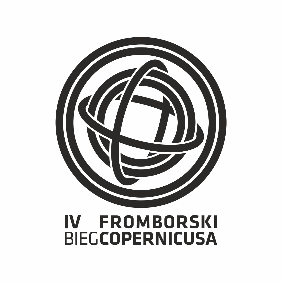Plakat zapraszający do Fromborka – Grodu Kopernika na 4. edycję imprezy sportowej Fromborski Bieg Copernicusa Frombork 2022.