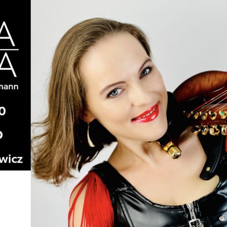 Plakat zapraszający do Mrągowa - Marcinkowa na koncert Basia Kawa Ogrody Markiewicz Mrągowo 2022.