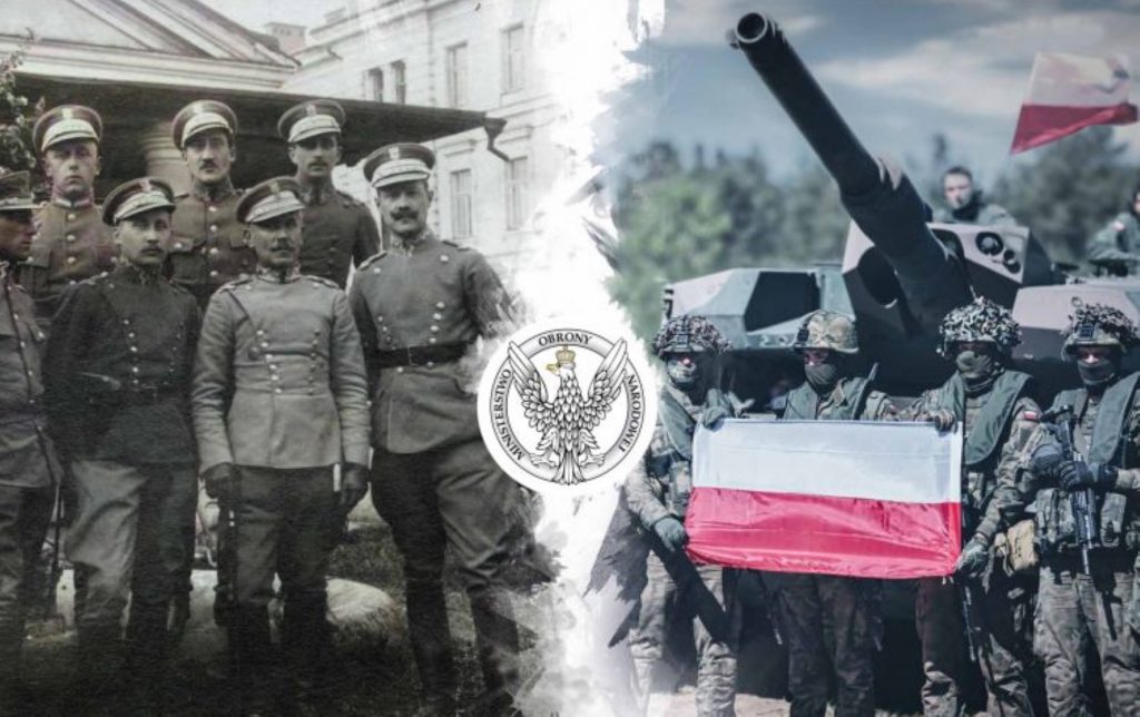 Plakat zapraszający do Giżycka na Wojskową Grę Terenową z okazji Obchodów Narodowego Dnia Niepodległości 11 Listopada Giżycko 2022.