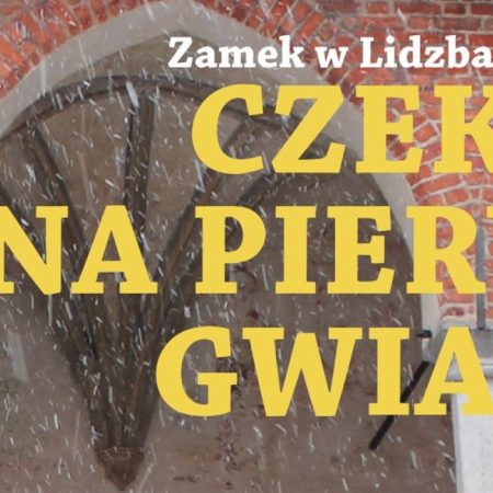 Plakat zapraszający do Zamku w Lidzbarku Warmińskim na warsztaty świąteczne "Czekając na pierwszą gwiazdkę".