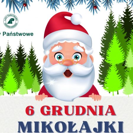 Plakat zapraszający do Lubawy na Mikołajki Lubawa 2022.