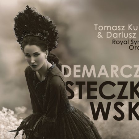 Plakat zapraszający do Olsztyna na Koncert Steczkowska / Demarczyk & Royal Symphony Orchestra Olsztyn 2023.