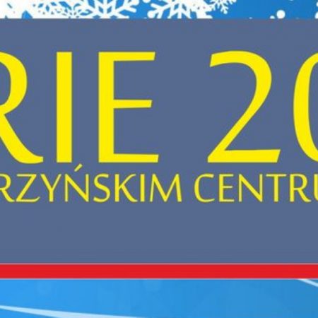 Plakat zapraszający do Kętrzyna na ferie zimowe Kętrzyn 2023.