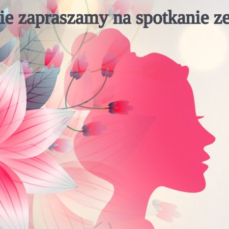 Plakat zapraszający w niedzielę 12 marca 2023 r. do Lubawy na spotkanie ze SŁOWEM "KOBIETA jest Poezją" Lubawa 2023.