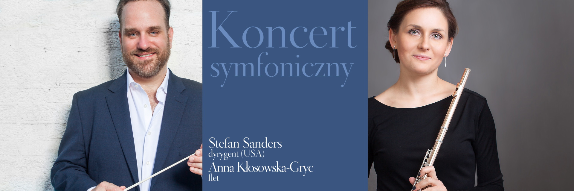 Plakat zapraszający w piątek 28 kwietnia 2023 r. do Olsztyna na koncert symfoniczny Filharmonia Olsztyn 2023 