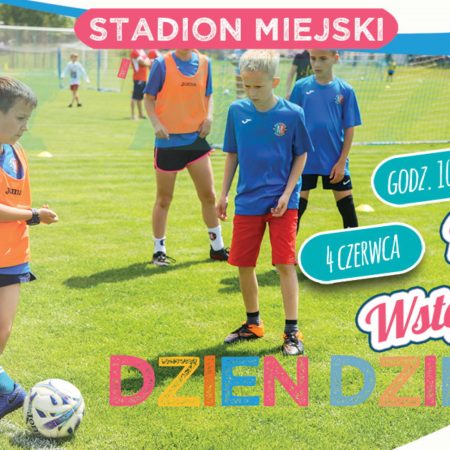 Zdjęcie zapraszające w niedzielę 4 czerwca 2023 r. do Mikołajek na Dzień Dziecka z "Kłobukiem" Mikołajki 2023.
