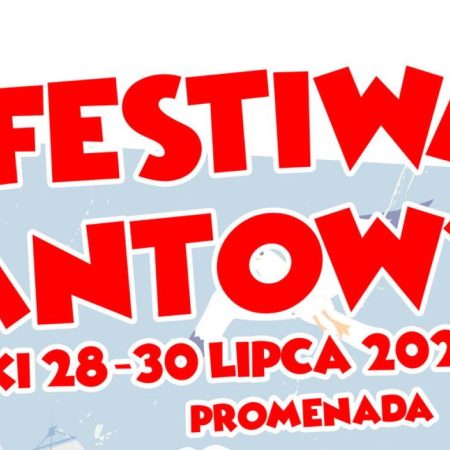 Plakat zapraszający w dniach 28-30 lipca 2023 r. do Mikołajek na 45. edycję Festiwalu Szantowego Mikołajki 2023.