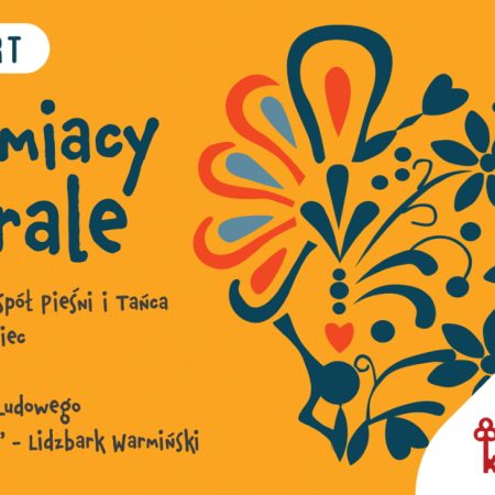 Plakat zapraszający w sobotę 8 lipca 2023 r. do Lidzbarka Warmińskiego na koncert "Warmiacy i Górale" Lidzbark Warmiński 2023.