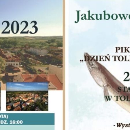 Plakat zapraszający w dniach 22-23 lipca 2023 r. do Tolkmicka na Jakubowe Dni Tolkmicka 2023.