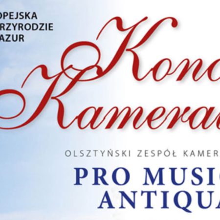 Plakat zapraszający w niedzielę 27 sierpnia 2023 r. do miejscowości Stoczek Klasztorny na Koncert Kameralny Pro Musica Antiqua Stoczek Klasztorny 2023.  