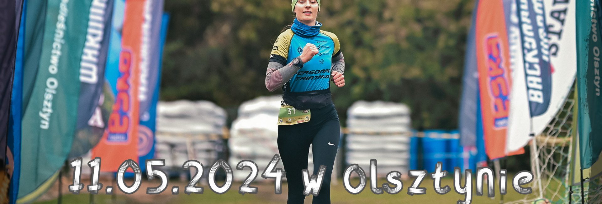 Zdjęcie zapraszające w sobotę 11 maja 2024 r. do Olsztyna na 6. edycję PATA Ultramaraton Warmiński Warneland Olsztyn 2024.
