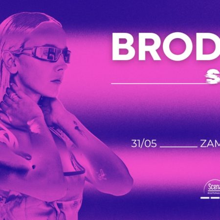 Plakat zapraszający w piątek 31 maja 2024 r. do Reszla na koncert - otwarcie lata 2024 Brodka "Sadza" Zamek Reszel 2024.