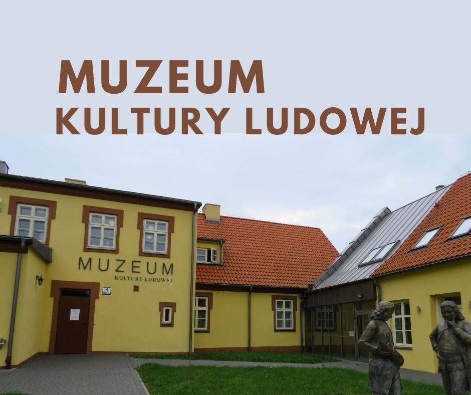 Zdjęcie zapraszające do Muzeum Kultury Ludowej w Węgorzewie. 