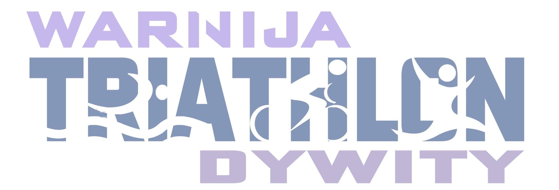 Plakat zapraszający w sobotę 15 czerwca 2024 r. do Dywit na Triathlon Warnija - Dywity 2024.