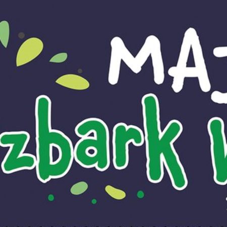 Plakat zapraszający w dniach od 27 kwietnia do 5 maja 2024 r. do Lidzbarka Warmińskiego na Majówkę w Lidzbarku Warmińskim 2024.