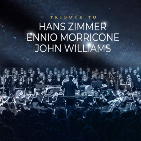 Plakat zapraszający w sobotę 5 października 2024 r. do Olsztyna na koncert Tribute to Hans Zimmer, Ennio Morricone, John Williams Hala Urania Olsztyn 2024.