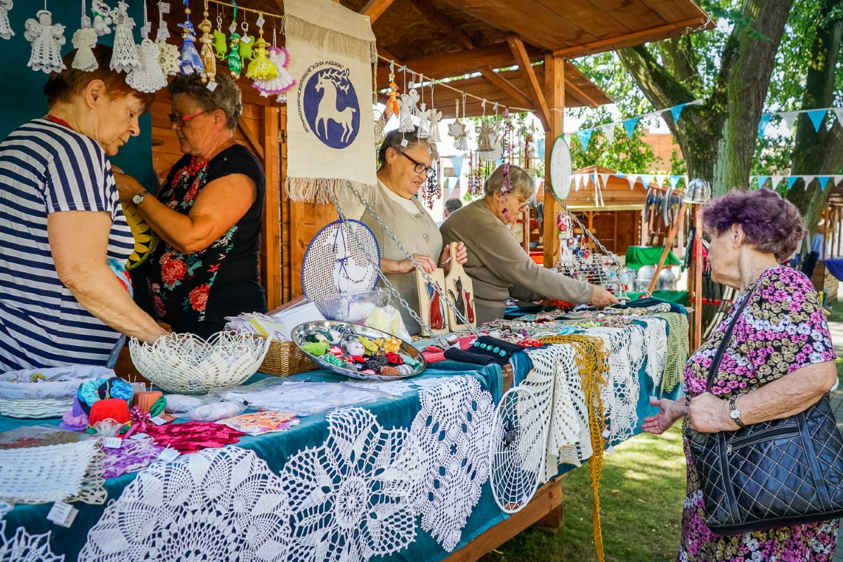 Zdjęcie zapraszające do Kętrzyna na coroczną edycję Jarmarku Średniowiecznego św. Jakuba Kętrzyn. 