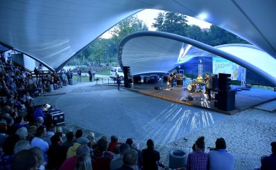 Zdjęcie zapraszające do Lidzbarka Warmińskiego na kolejną edycję Lidzbarskich Wieczorów Jazzowych Lidzbark Warmiński.