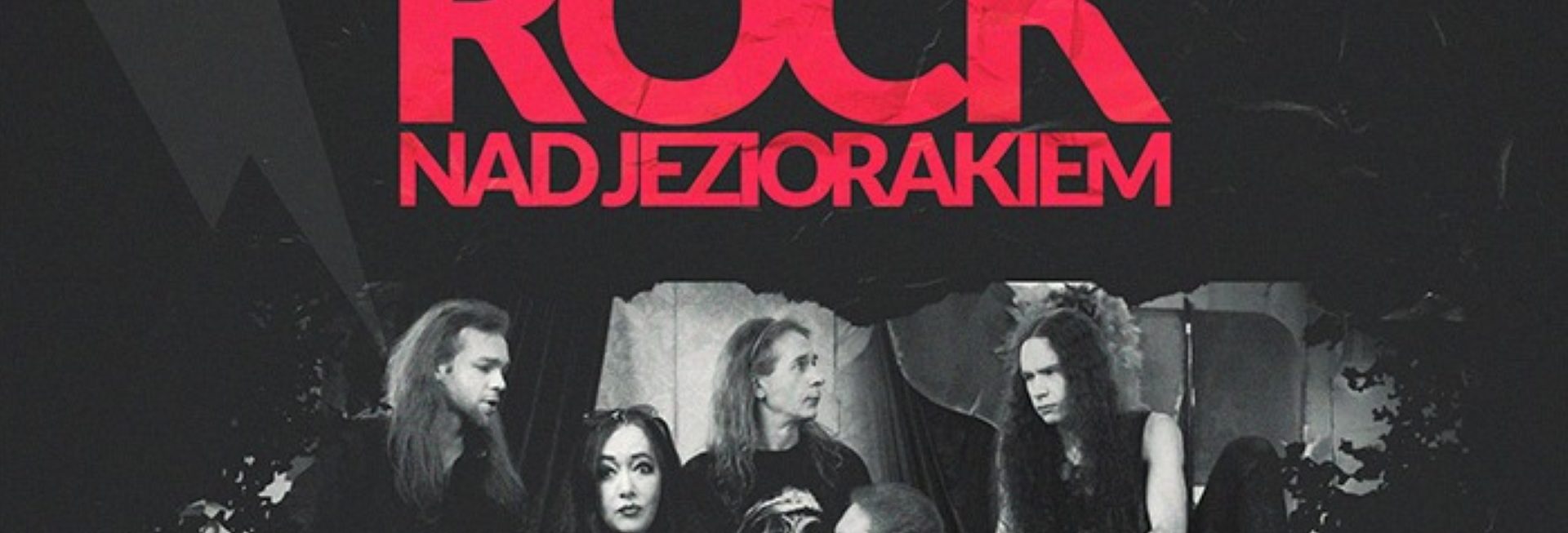 Plakat zapraszający w sobotę 24 sierpnia 2024 r. do Iławy na koncert Rock Nad Jeziorem Iława 2024.