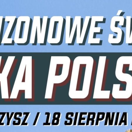 Plakat zapraszający w niedzielę 18 sierpnia 2024 r. do Orzysza na Garnizonowe Święto Wojska Polskiego Orzysz 2024.