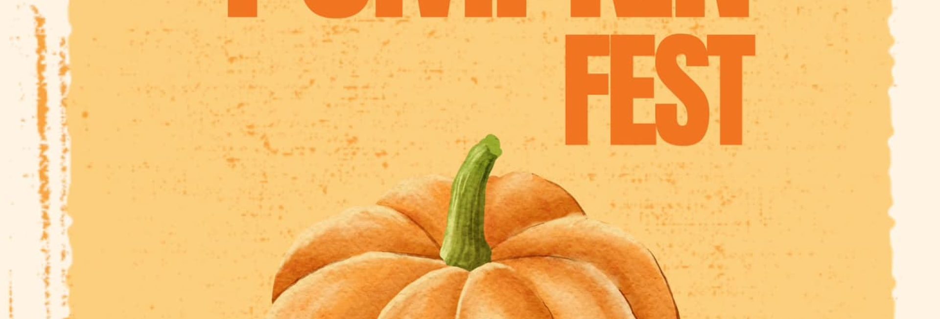 Plakat zapraszający w niedzielę 29 września 2024 r. do miejscowości Komalwy w gminie Świątki w powiecie olsztyńskim na Święto Dyni Warming Pumpkin Fest Komalwy 2024.