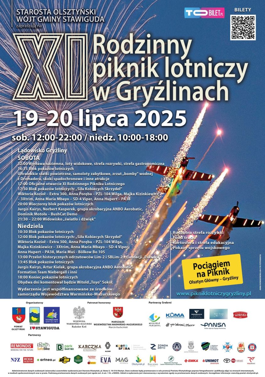 Gryźliny Rodzinny Piknik Lotniczy Gryźliny 2025.
