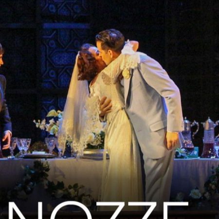 Zdjęcie zapraszające w sobotę 26 kwietnia 2025 r. do Olsztyna na transmisję z The Metropolitan Opera - Wesele Figara Filharmonia Olsztyn 2025.