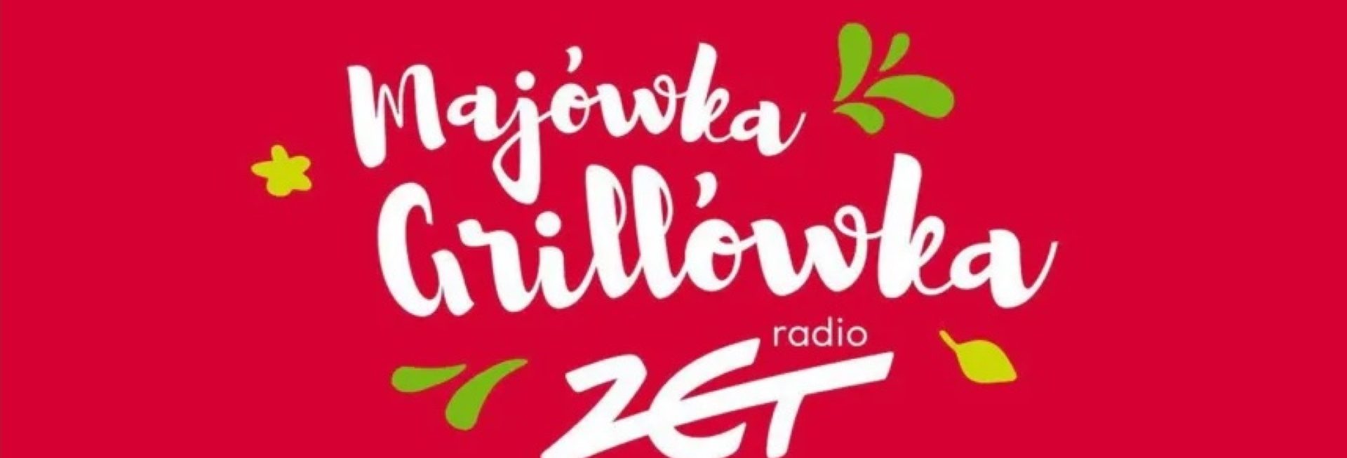 Plakat zapraszający na Majówkę-Grillówkę Radia ZET na Mazurach 2025.