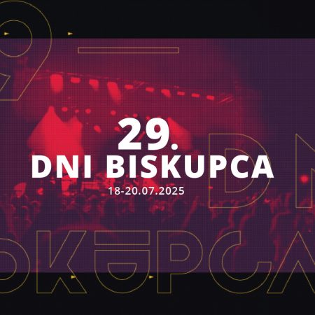 Plakat zapraszający w dniach 18-20 lipca 2025 r. do Biskupca na kolejną edycję imprezy Dni Biskupca 2025.