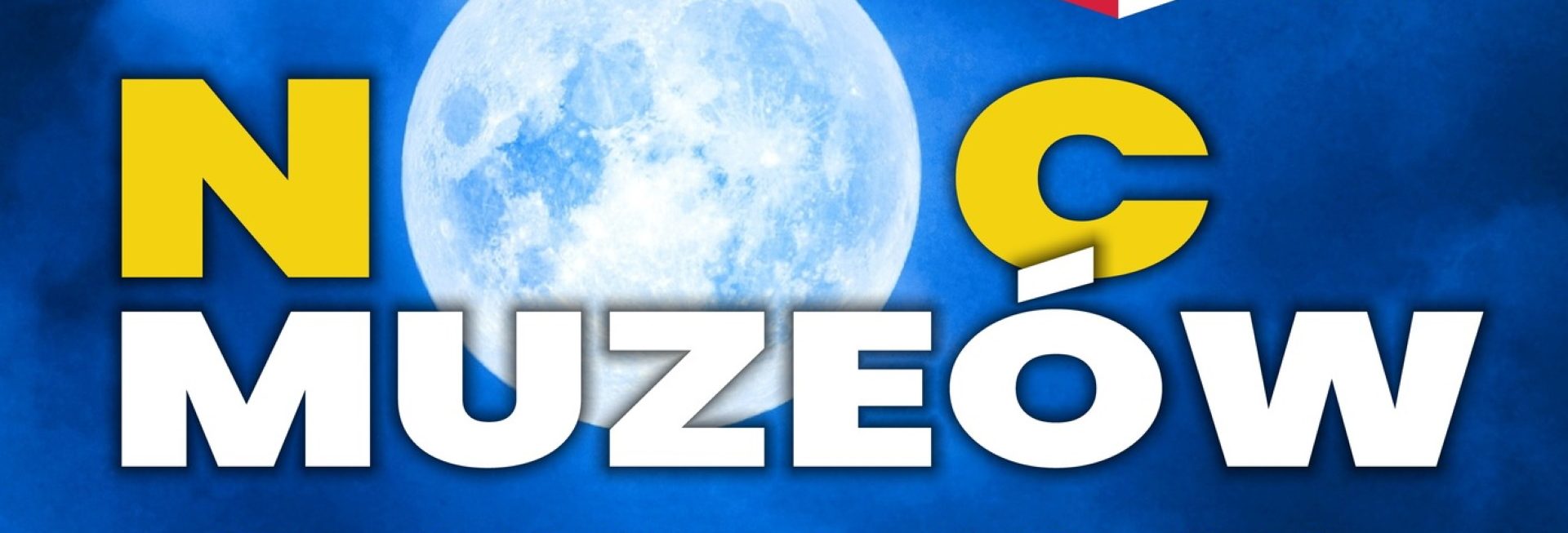 Plakat zapraszający w sobotę 17 maja 2025 r. do Działdowa na Noc Muzeów w Muzeum Pogranicza w Działdowie 2025.