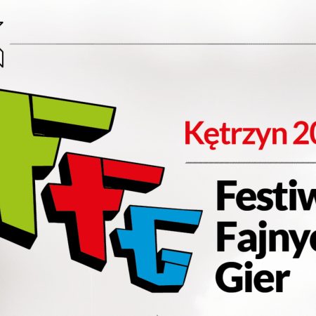 Plakat zapraszający w niedzielę 1 czerwca 2025 r. do Kętrzyna na Festiwal Fajnych Gier - Kętrzyński Festyn Rodzinny 2025.