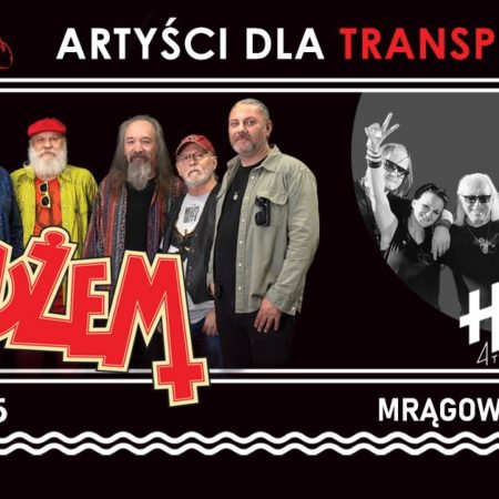 Plakat zapraszający w piątek 1 sierpnia 2025 r. do Mrągowa na Festiwal 12 Godzin Serce Mazur Mrągowo 2025. 