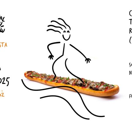 Plakat zapraszający w dniach 5-6 lipca 2025 r. do Iławy na Festiwal Smaków Food Trucków Iława 2025.