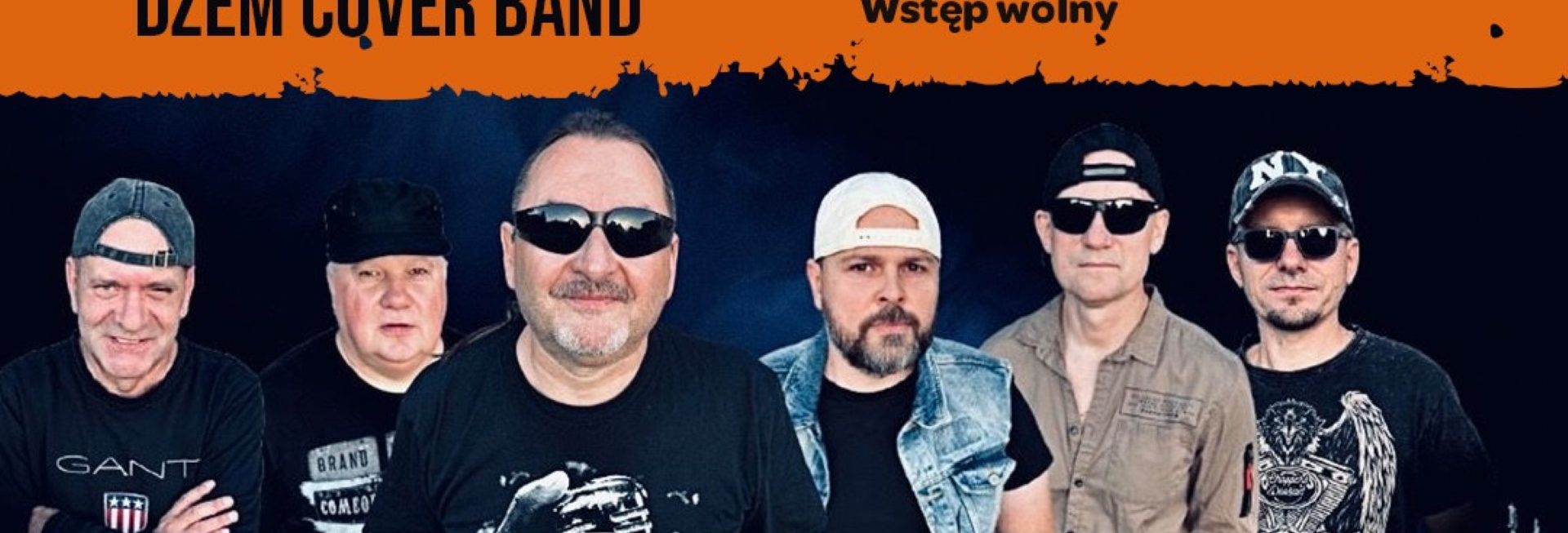 Plakat zapraszający w piątek 27 czerwca 2025 r. do Lidzbarka Warmińskiego na koncert zespołu Blues Station - Dżem Cover Band Lidzbark Warmiński 2025.