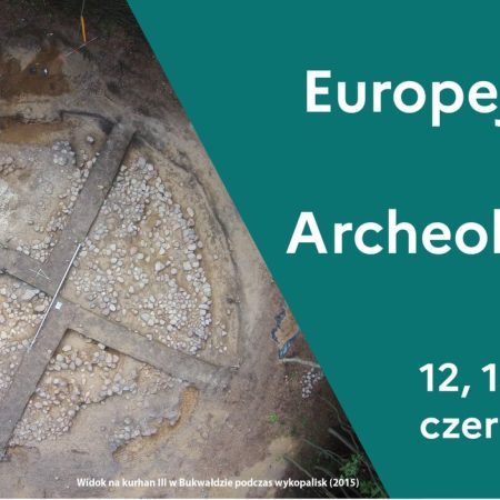 Plakat zapraszający na Europejskie Dni Archeologii 2025.