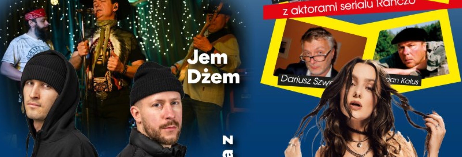 Plakat zapraszający w dniach 1-2 sierpnia 2025 r. do miejscowości Susz na Dni Susza 2025.