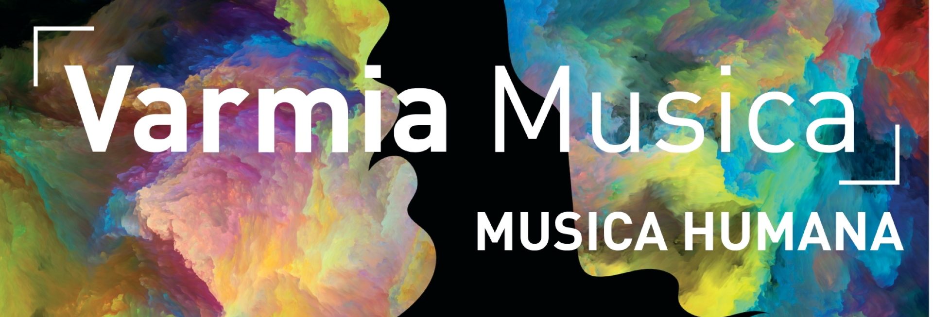 Plakat zapraszający na koncerty Festiwalu Varmia Musica "Musica Humana" 2025. 
