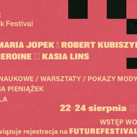 Plakat zapraszający w dniach 22-24 sierpnia 2025 r. do Fromborka na Future Frombork Festival by Copernicus Open - Science & Art Frombork 2025. 