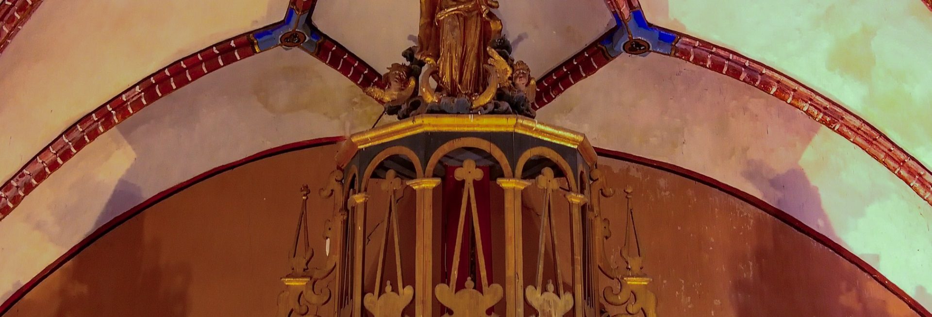 Zdjęcie zapraszające w sobotę 2 sierpnia 2025 r. do Fromborka na Recital Organowy David Swinson Frombork 2025.