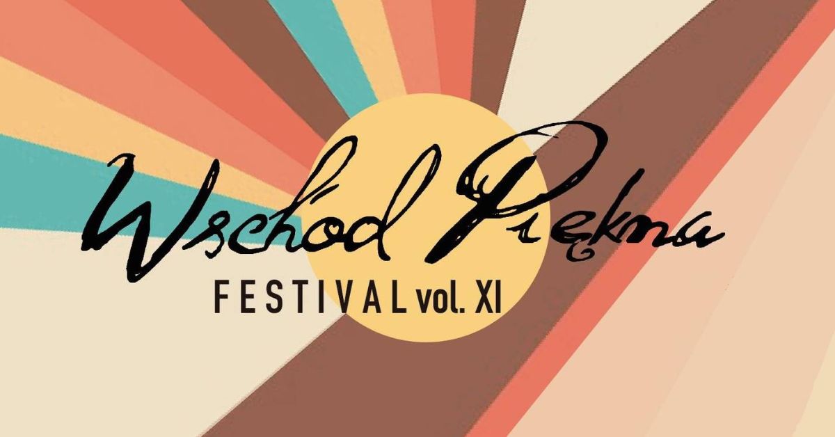 Plakat zapraszający do Olsztyna i Olsztynka na 11. edycję Festivalu Wschód Piękna 2025. 