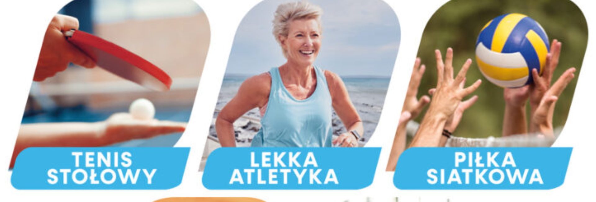 Plakat zapraszający w dniach 19-21 września 2025 r. do Olsztyna na Warmia Mazury Senior Games Olsztyn 2025.